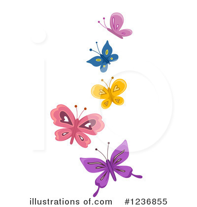 Butterflies Clipart #1236855 by BNP Design Studio