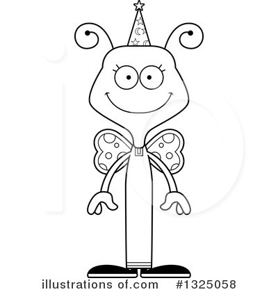 Royalty-Free (RF) Butterfly Clipart Illustration by Cory Thoman - Stock Sample #1325058