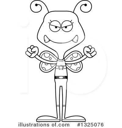 Royalty-Free (RF) Butterfly Clipart Illustration by Cory Thoman - Stock Sample #1325076