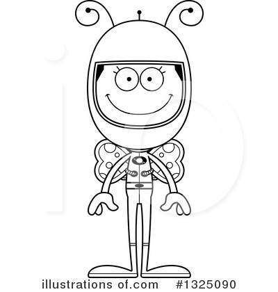 Royalty-Free (RF) Butterfly Clipart Illustration by Cory Thoman - Stock Sample #1325090
