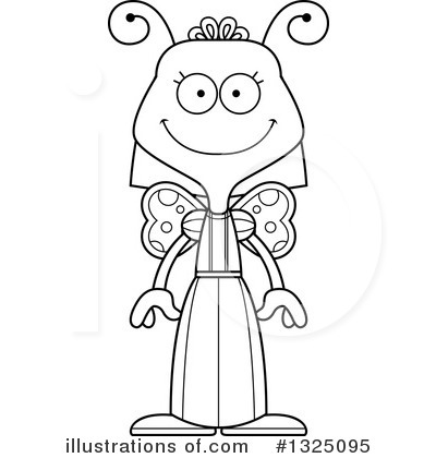 Royalty-Free (RF) Butterfly Clipart Illustration by Cory Thoman - Stock Sample #1325095