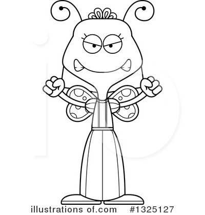 Royalty-Free (RF) Butterfly Clipart Illustration by Cory Thoman - Stock Sample #1325127