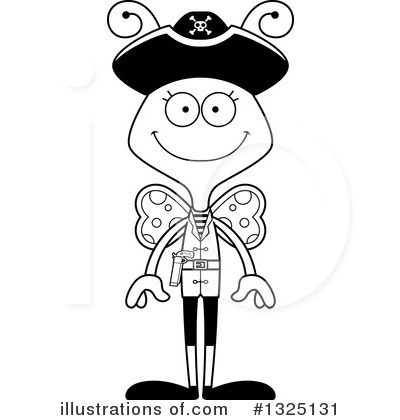 Royalty-Free (RF) Butterfly Clipart Illustration by Cory Thoman - Stock Sample #1325131