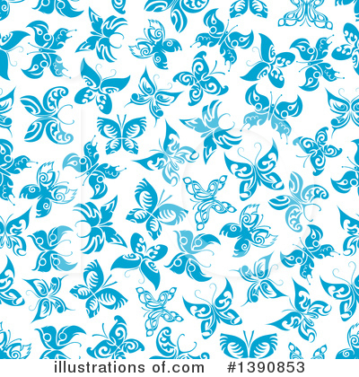 Royalty-Free (RF) Butterfly Clipart Illustration by Vector Tradition SM - Stock Sample #1390853
