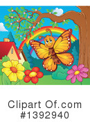 Butterfly Clipart #1392940 by visekart