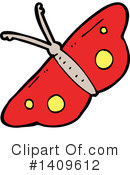 Butterfly Clipart #1409612 by lineartestpilot