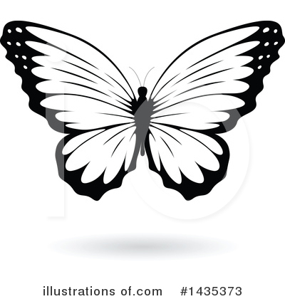 Royalty-Free (RF) Butterfly Clipart Illustration by cidepix - Stock Sample #1435373