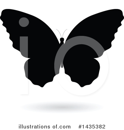 Royalty-Free (RF) Butterfly Clipart Illustration by cidepix - Stock Sample #1435382