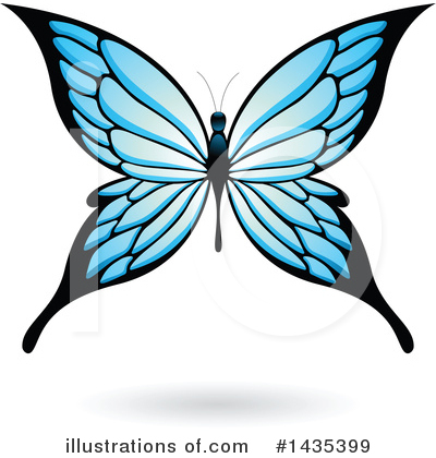 Royalty-Free (RF) Butterfly Clipart Illustration by cidepix - Stock Sample #1435399