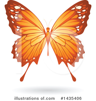 Royalty-Free (RF) Butterfly Clipart Illustration by cidepix - Stock Sample #1435406