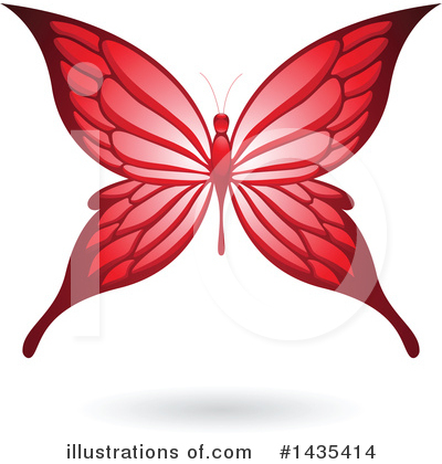 Royalty-Free (RF) Butterfly Clipart Illustration by cidepix - Stock Sample #1435414