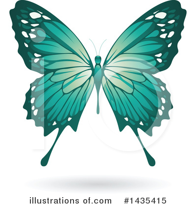 Royalty-Free (RF) Butterfly Clipart Illustration by cidepix - Stock Sample #1435415