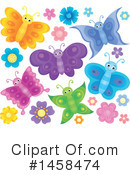 Butterfly Clipart #1458474 by visekart