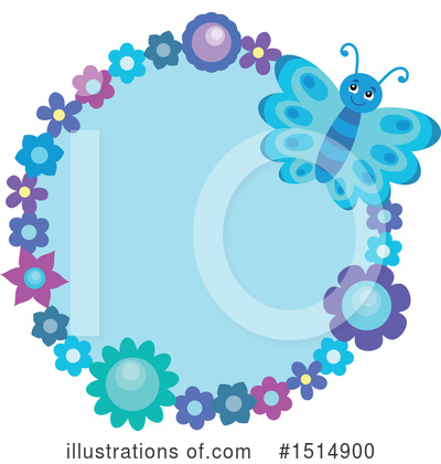 Royalty-Free (RF) Butterfly Clipart Illustration by visekart - Stock Sample #1514900