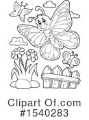 Butterfly Clipart #1540283 by visekart