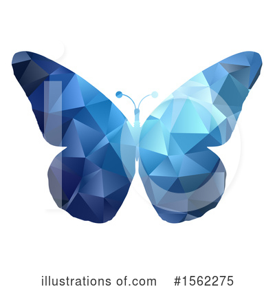 Royalty-Free (RF) Butterfly Clipart Illustration by KJ Pargeter - Stock Sample #1562275
