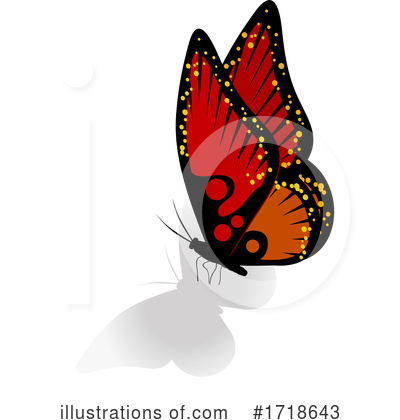 Royalty-Free (RF) Butterfly Clipart Illustration by elaineitalia - Stock Sample #1718643