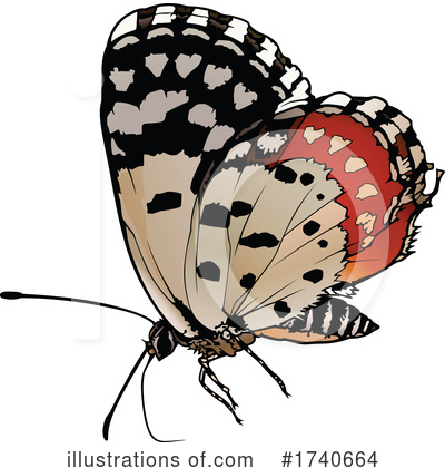 Royalty-Free (RF) Butterfly Clipart Illustration by dero - Stock Sample #1740664