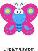 Butterfly Clipart #1744694 by Hit Toon