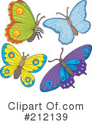 Butterfly Clipart #212139 by visekart