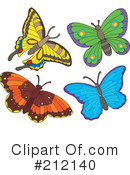 Butterfly Clipart #212140 by visekart