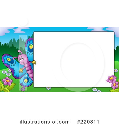 Butterfly Frame Clipart #220811 by visekart