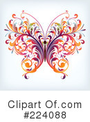 Butterfly Clipart #224088 by OnFocusMedia
