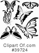 Butterfly Clipart #39724 by dero