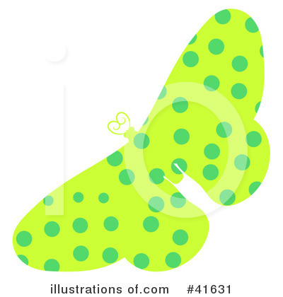 Royalty-Free (RF) Butterfly Clipart Illustration by Prawny - Stock Sample #41631