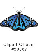 Butterfly Clipart #50087 by Pushkin