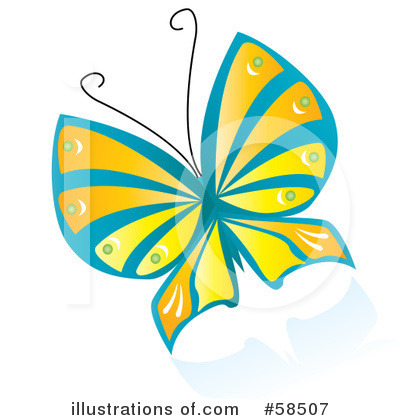 Butterflies Clipart #58507 by MilsiArt