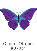 Butterfly Clipart #97061 by Pams Clipart