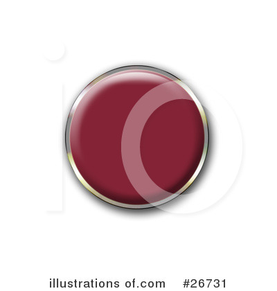 Royalty-Free (RF) Button Clipart Illustration by KJ Pargeter - Stock Sample #26731