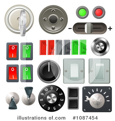 Knob Clipart #1087454 by AtStockIllustration