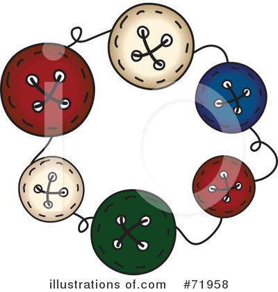 Royalty-Free (RF) Buttons Clipart Illustration by inkgraphics - Stock Sample #71958