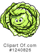 Cabbage Clipart #1240826 by Vector Tradition SM
