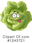 Cabbage Clipart #1243721 by Vector Tradition SM