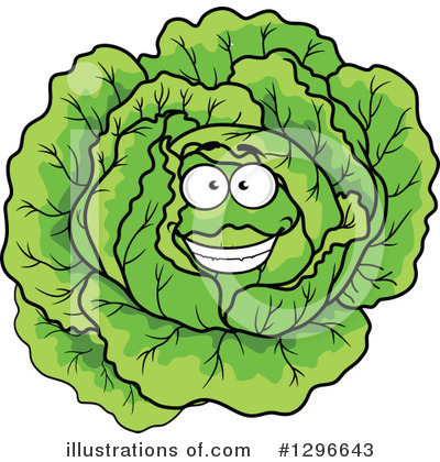 Royalty-Free (RF) Cabbage Clipart Illustration by Vector Tradition SM - Stock Sample #1296643
