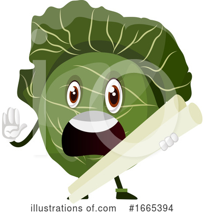 Royalty-Free (RF) Cabbage Clipart Illustration by Morphart Creations - Stock Sample #1665394