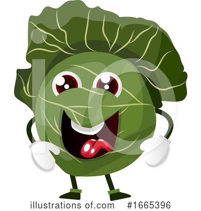 Royalty-Free (RF) Cabbage Clipart Illustration by Morphart Creations - Stock Sample #1665396