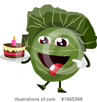Royalty-Free (RF) Cabbage Clipart Illustration by Morphart Creations - Stock Sample #1665398