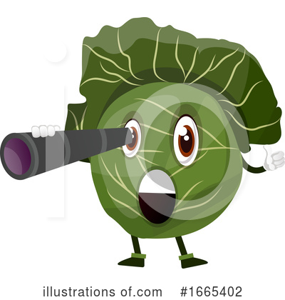 Cabbage Clipart #1665402 by Morphart Creations