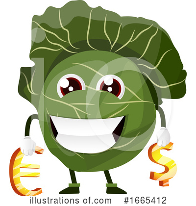 Cabbage Clipart #1665412 by Morphart Creations