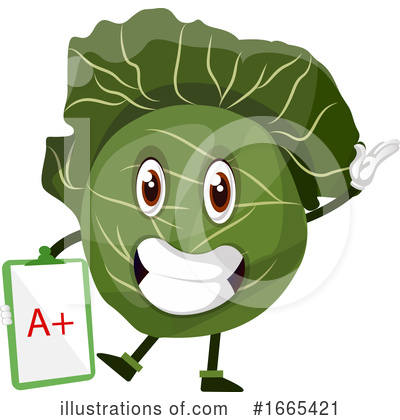 Cabbage Clipart #1665421 by Morphart Creations