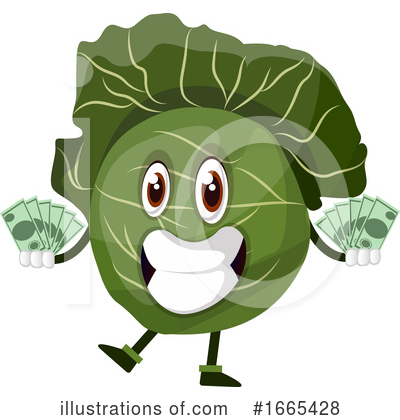 Cabbage Clipart #1665428 by Morphart Creations