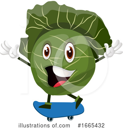 Cabbage Clipart #1665432 by Morphart Creations