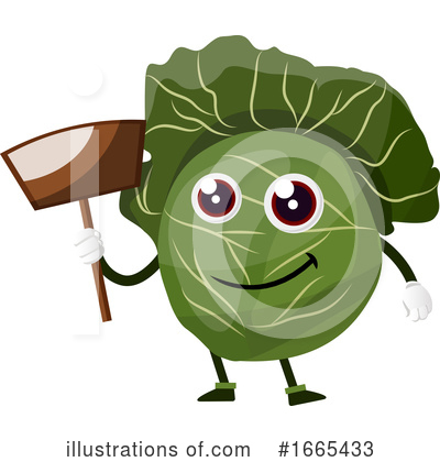 Royalty-Free (RF) Cabbage Clipart Illustration by Morphart Creations - Stock Sample #1665433