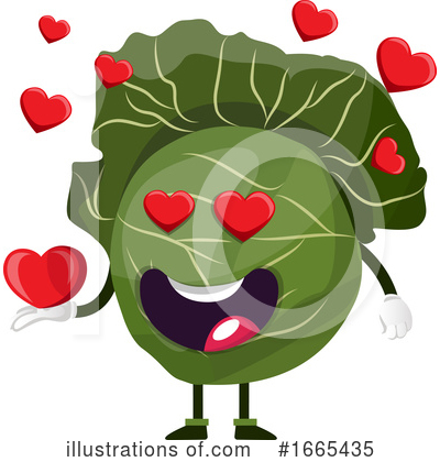 Royalty-Free (RF) Cabbage Clipart Illustration by Morphart Creations - Stock Sample #1665435