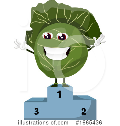 Royalty-Free (RF) Cabbage Clipart Illustration by Morphart Creations - Stock Sample #1665436