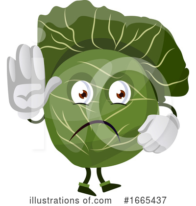 Royalty-Free (RF) Cabbage Clipart Illustration by Morphart Creations - Stock Sample #1665437
